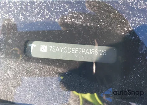 2023 Tesla Model Y from USA, damaged, VIN 7SAYGDEE2PA186128